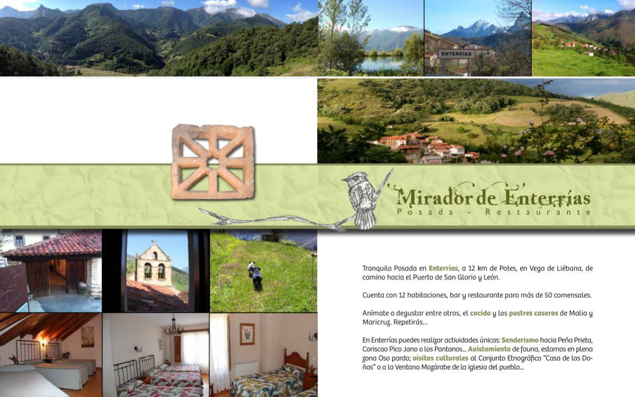 Mirador De Enterrias Hotel Exterior foto